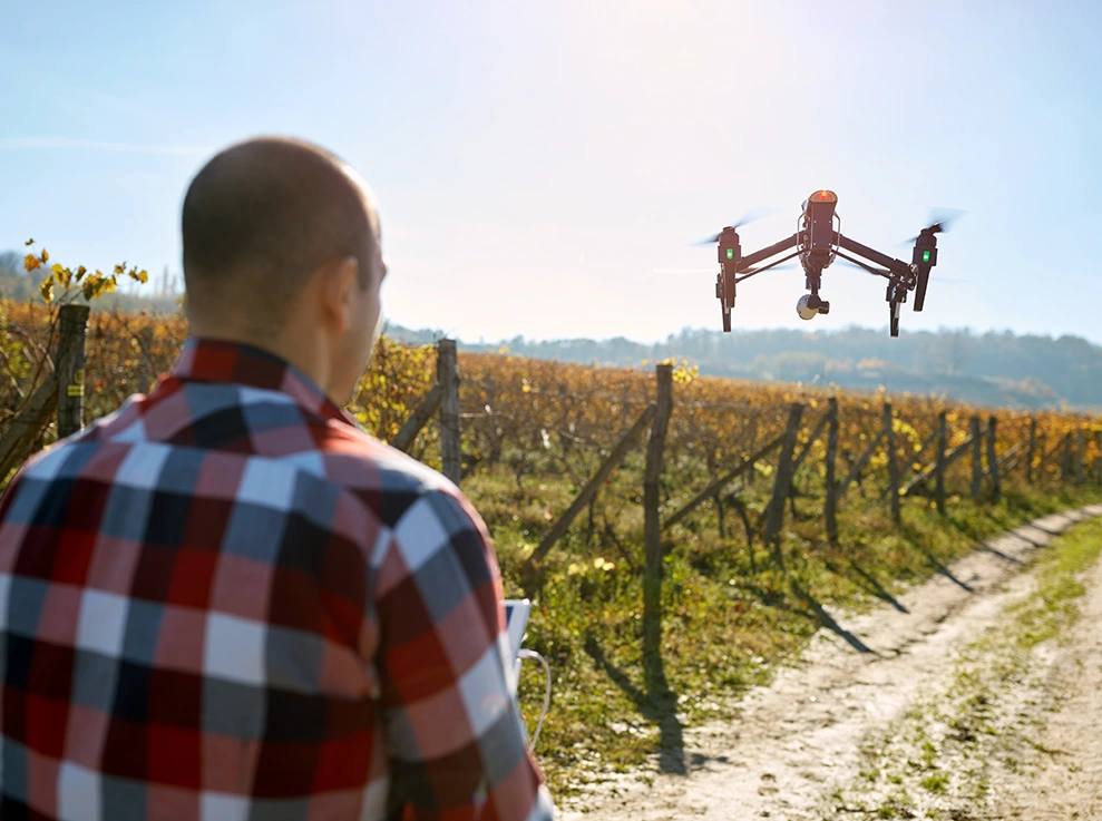 Especialistas en tratamientos fitosanitarios y fertilizantes con drones
